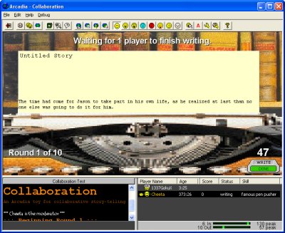 Screenshot of Collaboration