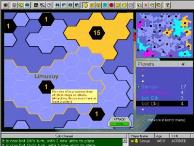 Screenshot of DomiNation 1.0